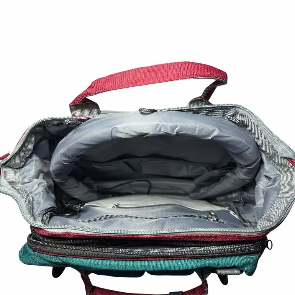 Good Mum Multifunction Diaper Bag Backpack with Changing Station/Pacifier Case